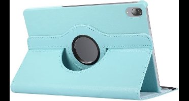 Hoesje geschikt voor Nokia T20 hoes boek case - 360° draaibare Hoes Kunstleer Licht Blauw - Hoesje geschikt voor Nokia T20 Hoesje - Hoesje geschikt voor Nokia T20 Case