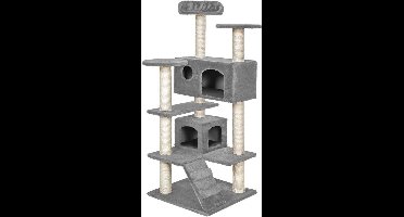 Topmast Krabpaal - Kattenpaal - Mickey - 50 x 50 x 132 cm - Grijs