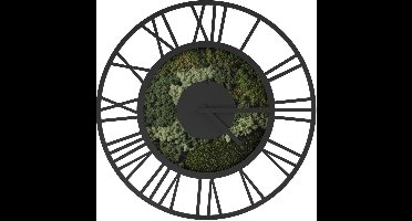 TLF Interieurs Mos Klok Small Zwart