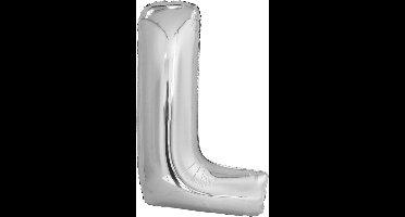 Amscan Letterballon L Folie 108 Cm Zilver