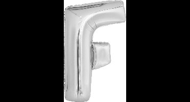 Amscan Letterballon F Folie 86 Cm Zilver