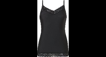 Ten Cate Secrets spaghetti top met kant zwart voor Dames | Maat M