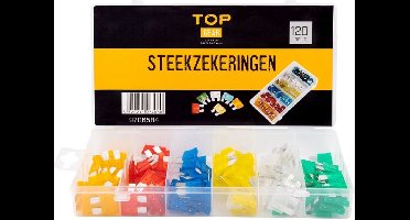 Steekzekeringen assortiment 120-delig - TOPGEAR
