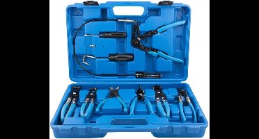 Topgear Slangklem tangenset 9 delig