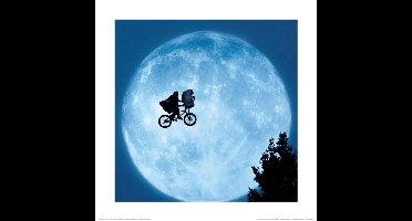 E.T. Moon Art Print 40x40cm | Poster