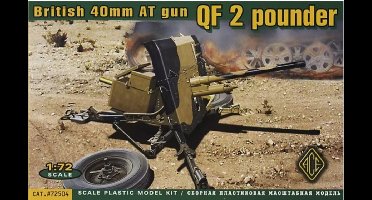 ACE | 72504 | QF 2 pounder 40mm AT gun | 1:72