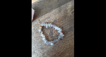 Ruben Robijn Agaat natuur splitarmband