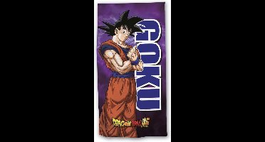 Dragon Ball Z strandlaken Goku 70 x 140 cm paars