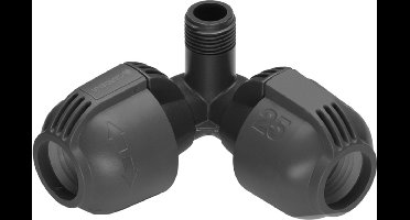 GARDENA Sprinklersysteem - L-stuk 25mm x 1/2'' buitendraad
