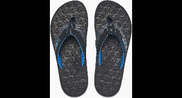 Reef The Ripper Heren Slippers - Zwart/Blauw - Maat 43