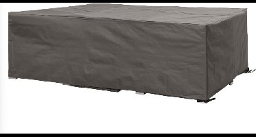 Perel Buitenhoes voor tuinset, grijs, rechthoekig, 300 cm x 300 cm x 75 cm