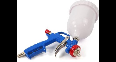 Verfspuit met 600 ML. Beker