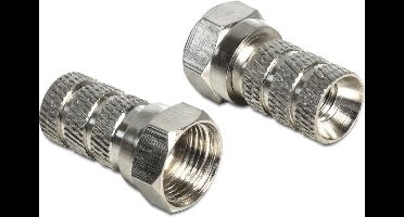 F-Connector stekker - Twist-on - 5.5 mm