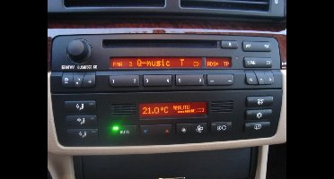 Passend voor Bmw Bluetooth Audio Streaming Adapter Voor Ronde Pin Stekker Bmw E46 E38 E39 VIA CD WISSEL