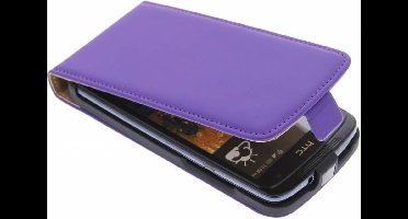 Mobiparts - paars premium flipcase - HTC Desire 500