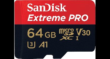SanDisk Extreme PRO - MicroSDXC - 64GB
