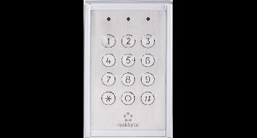 Renkforce 751624 Codeslot Opbouw (op muur) IP65 Met verlicht toetsenbord