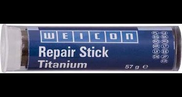 WEICON Repairstick Titanium – Epoxy – 115 g – Grau Groen