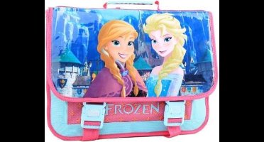 Disney Frozen Boekentas | Kinderen | Roze - Blauw | Anna & Elsa