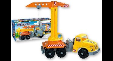Mega Kraanwagen - Zandbak Speelgoed Vrachtwagen Hijskraan