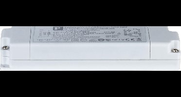 VDE Euro Flat electronische trafo max.35-105W 230V 105VA wit