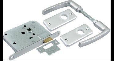 Starx Loopslot Met Beslag En Pattentrozet - Wit/Aluminium