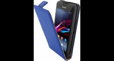 Mobiparts - blauw premium flipcase - Sony Xperia E1 / E1 Dual