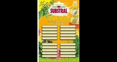 Duo-stick meststof en insecticide 2 in 1