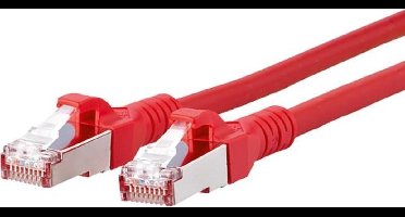 BTR NETCOM - Cat6A netwerkkabel - Rood - 1 meter
