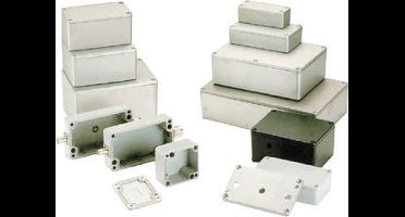 WATERDICHTE ALUMINIUM BEHUIZING - 115 x 65 x 55mm (G111)