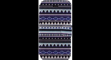 Xccess Book Stand Case Apple iPhone 4/4S Aztec Blue