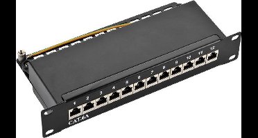 LogiLink NP0052B patch paneel 1U