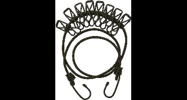 Fosco Campingwaslijn - Elastiek - 111 cm
