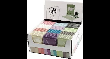 Kaarten en enveloppen, afmeting kaart 10,5x15 cm, afmeting envelop 11,5x16,5 cm, 12x10 dozen