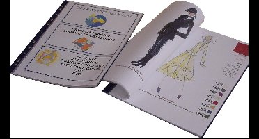 EXXO-HFP #15240 - FLEXY Compact A4 Show Album 24 Tassen - Blauw - 2 Stuks