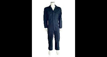 GAEVE Overall 100% katoen met kniezakken navy maat 51
