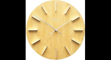 Wandklok Design WOOD