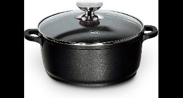 Berndes Vario Click Induction kookpan met deksel - aluminium - Ø 16 cm - Zwart