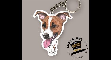 Sleutelhanger Hond Parson Russel Terrier