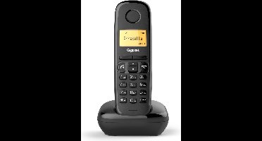 Gigaset AS190 - Single DECT telefoon - Zwart