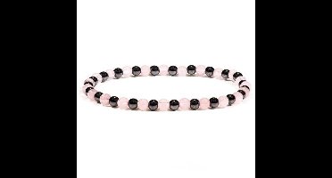 Armband Hematine-Rozenkwarts
