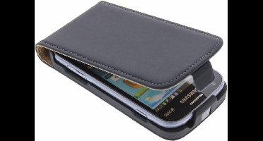 Mobiparts Premium Flip Case Sam Galaxy S Duos/Trend (Plus) Black