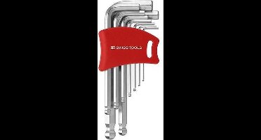 PB Swiss Tools stiftsleutelset 9 delig binnenzeskant kogelkop - PB212.DH-10
