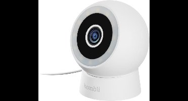 Hombli 2K Compact Model - Beveiligingscamera - Bewakingscamera voor buiten - Nachtzicht Kleur - Bewegingsdetectie - Wit