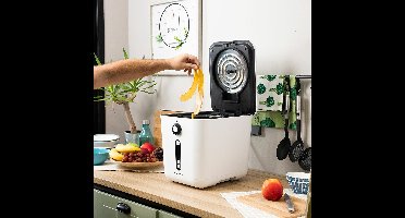 InnovaGoods® 3 liter elektrische keukencomposteerbak, ideale composteerbak voor het recyclen van organisch afval, geurloze zelfreinigende afvalbak, elektrische composteerbak met antiaanbaklaag
