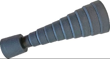 Haba adapter voor verlengbare vuilwaterslang