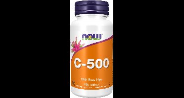 Vitamine C-500 with Rose Hips - 100 tabl