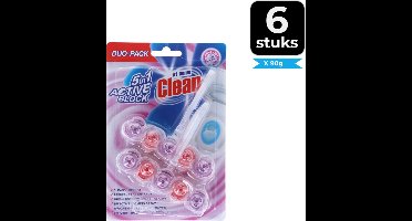 At Home Toiletblok Lavender 2 x 45 gr - Voordeelverpakking 6 stuks