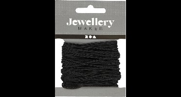 CC Macramé Koord 2 mm Zwart 8 m