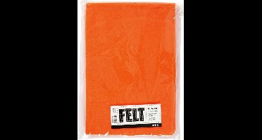 CC Hobbyvilt A4 Oranje 10 stuks